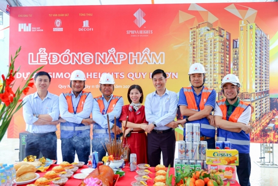COMPLETION OF THE SUBSTRUCTURE OF THE SIMONA HEIGHTS PROJECT
