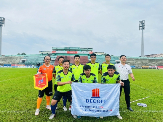 DECOFI THAM GIA GIẢI BÓNG ĐÁ TRUYỀN HÌNH TÂY NINH – CÚP TKP LẦN III NĂM 2026