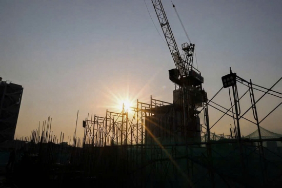 KHOẢNH KHẮC CUỐI NGÀY TẠI CÔNG TRÌNH