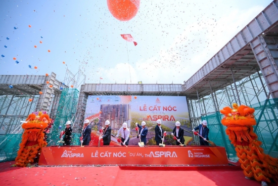 LỄ CẤT NÓC DỰ ÁN THE ASPIRA – DẤU ẤN BẢN LĨNH & TINH THẦN...