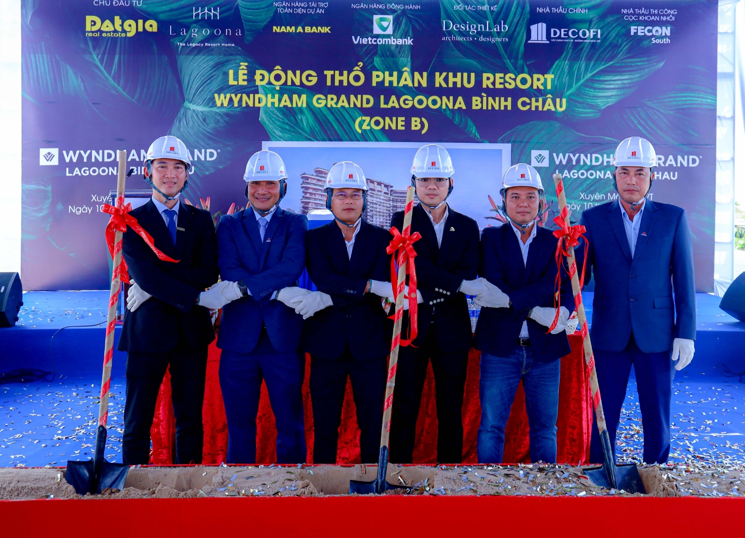 LỄ KÝ KẾT VÀ ĐỘNG THỔ PHÂN KHU RESORT WYNDHAM GRAND LAGOONA BÌNH CHÂU